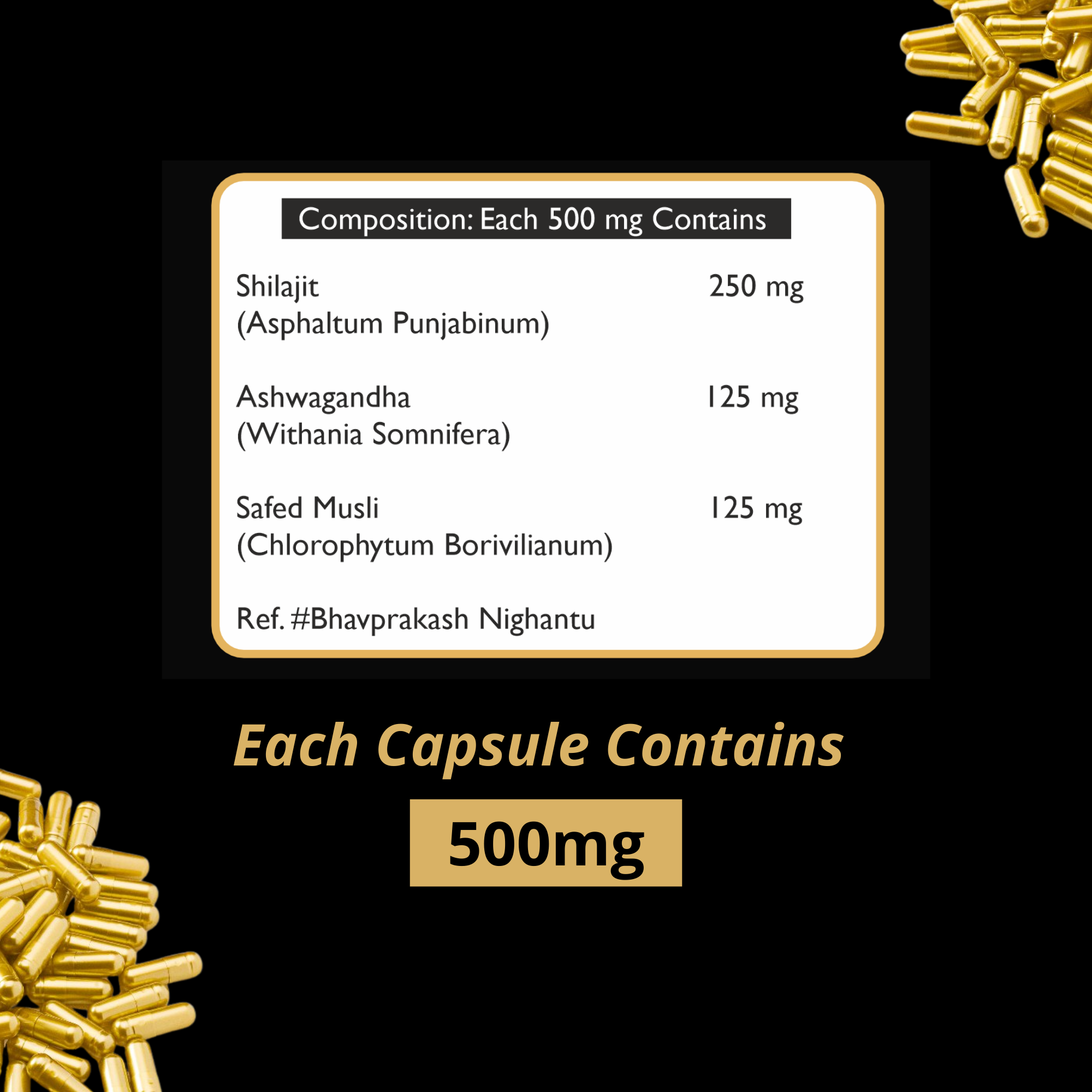 Shilajit Gold Pro Capsules